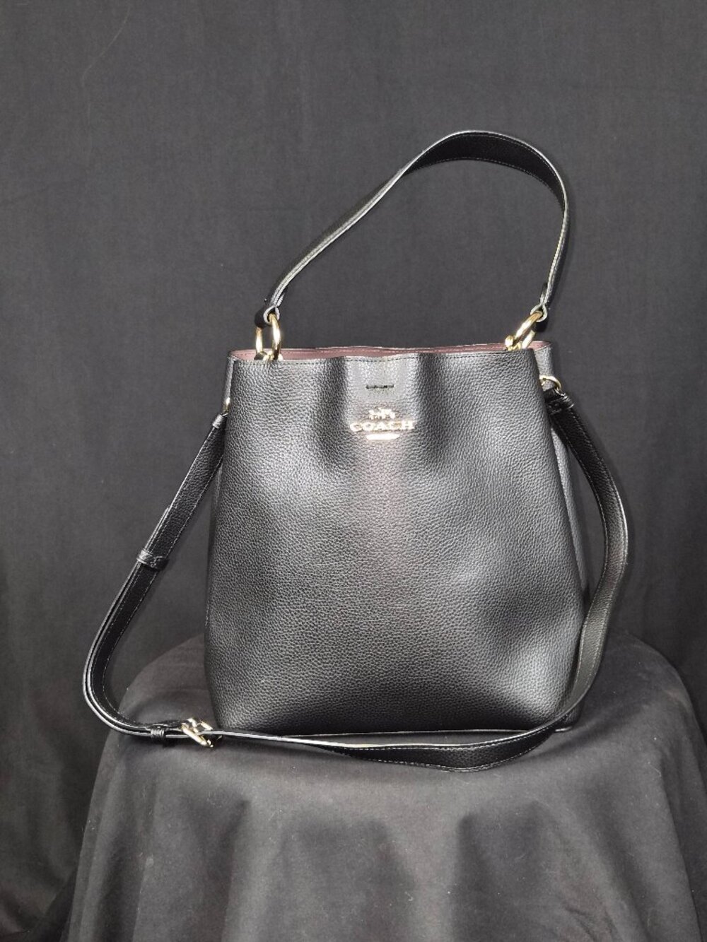 Coach Bucket Bag, Black